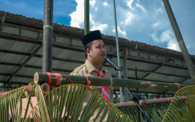 LKK Pramuka Penggalang SMP Queen Al-Amin 2025 Resmi Dibuka, Kamabigus: “Saatnya Buktikan Kualitas Diri Kalian sebagai Pramuka Sejati”