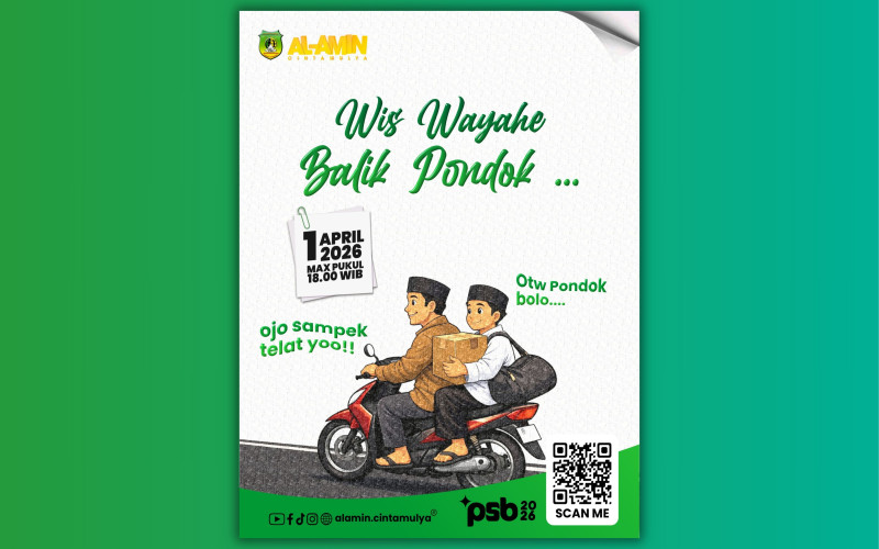 Pengumuman Masuk Pondok (After Lebaran 2026)